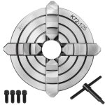 Mandrin tour - duoku - k72 - 125 de 5 pouces - mchoire rversible indpendante - mandrin  4 mchoires ...