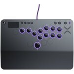Manette de combat sans levier - xbox - victrix pro ko leverless fight stick - gris