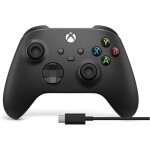 Manette de jeu + câble usb - c - xbox - sans fil - noir Manette de jeu + câble usb - c - xbox - sans fil - noir