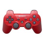 Manette de jeu dualshock 3 rouge ps3