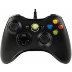 Manette de jeu filaire - xbox - xbox 360 - noir - vibration - filaire - keeper