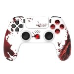 Manette de jeu - freaks & geeks - bloody feast - sans fil - blanc - design unique