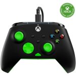 Manette de jeu - turtle beach - rematch core - filaire - noir / vert - xbox / pc