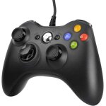 Manette manette de jeu usb pour pc xbox 360 pour xbox 360 slim et pc windows adaptateur manette