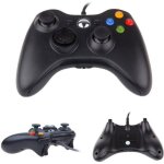 Manette de jeu - xbox - 360 - filaire - ergonomique - vibrations rglables