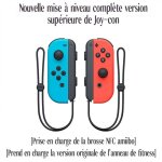 Manette joy - con nintendo switch version complte nfc design ergonomique blue manette jeux video