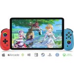 Manette mobile sans fil bluetooth pour iphone / android / pc / switch / ps4 joystick  effet hall rgb ...