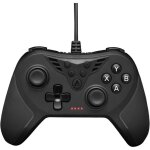 Manette pc filaire - ediliq - vibrations ajustables - 12 boutons - 4 g�chettes - mode turbo - macro programmab ...