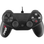 Manette pour ps4 et ps3 pro4 black wired controller - manette pour playstation 4 et playstation 3 pro ...