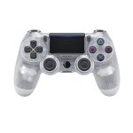 Manette sans fil - manette bluetooth ps4 dual head - manette de jeu � joystick - pour console 4 - blanc ...