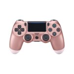 Manette sans fil - manette bluetooth ps4 dual head - manette de jeu � joystick - pour console 4 - rose ...