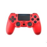 Manette sans fil - manette bluetooth ps4 dual head - manette de jeu � joystick - pour console 4 - rouge ...