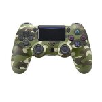 Manette sans fil - manette bluetooth ps4 dual head - manette de jeu � joystick - pour console 4 - vert ...