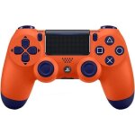 Manette sans fil dual shock 4 pour ps4 - sunset orange