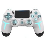 Manette sans fil gaminja ps4 ps3 pc - controller bluetooth vibration gyroscope nouvelle gnration ergonomique ...