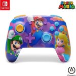 Manette sans fil - power a - nintendo switch - super mario splash heroes