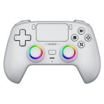 Manette sans fil pour ps - 5 / pro / pc / mac / ios / android / steam deck manette de jeu avec �clairage ...