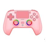 Manette sans fil pour ps - 5 / pro / pc / mac / ios / android / steam deck manette de jeu avec �clairage ...