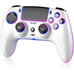 Manette sans fil ps5 / pro / steam deck / pc / mac / ios �clairage rvb double vibration turbo capteur ...