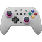 Manette switch 2 gris 2025 couleur r�tro manette switch sans fil avec hall joysticks / rgb / macro / ...