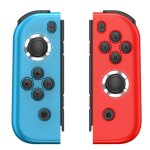 Manette switch paire de manettes jc bleu et rouge pour switch avec fonction nfc Manette switch paire de manettes jc bleu et rouge pour switch avec fonction nfc
