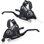 Manettes de vitesse 3x7vitesses vtt vlo frein shifter levier de vitesse gauche droite avec indicateur ...