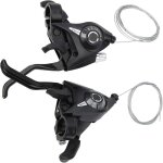 Manettes de vitesse de v�lo manette de v�lo 3x7 vitesses v�lo frein shifter 7 vitesse levier de changement ...