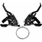 Manettes vtt 3x7 vitesses - cbles inox 1. 2mm inclus - compatible shimano / sram - poignes ergonomiques ...