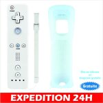 Manette wii - zisonix - t�l�commande compatible - bluetooth - fonction pointeur - �tui inclus