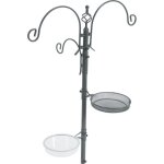 Mangeoire station sur pied hauteur total 189 cm pour oiseaux - animallparadise Mangeoire station sur pied hauteur total 189 cm pour oiseaux - animallparadise