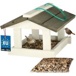 Mangeoire  oiseaux - kotarbau - bois - 05 kg de nourriture - rsistante aux intempries - suspendue