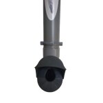 Mangeoire poule en plastique tube opaque gris 3kg prima 2 - evena gris