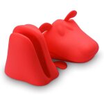 Maniques de cuisine en silicone - 2 pices rsistantes  la chaleur et antidrapantes