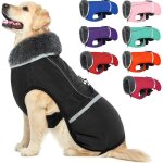 Manteau chaud pour chien - sightmark - r�fl�chissant - imperm�able - coupe - vent - doublure en polaire ...