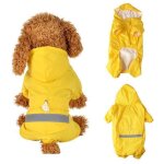Manteau pour chien taille m imperm�able pour chien imperm�able � capuche coupe - vent veste r�glable ...