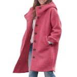 Manteau femmemanteau slim dautomne et dhiver à capuchemanteau mi - long chaud à boutons pour femmes vintage ... Manteau femmemanteau slim dautomne et dhiver à capuchemanteau mi - long chaud à boutons pour femmes vintage ...