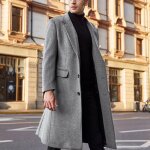 Manteau en laine homme longue - caban - veste trench chaud coupe slim - automne hiver - gris s - xxxl ... Manteau en laine homme longue - caban - veste trench chaud coupe slim - automne hiver - gris s - xxxl ...