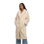Manteau long femme urban classics teddy