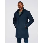 Manteau long - ombre - pour homme - bleu marine
