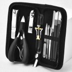 Manucre pedicure set coupe ongle pied acier inoxydable coupe ongle outils pour ongles epais ou incarnés ... Manucre pedicure set coupe ongle pied acier inoxydable coupe ongle outils pour ongles epais ou incarnés ...
