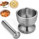 Manuel moulin  pices pour ail spice herb schepresse - pure ustensile outil de cuisine en acier inoxydable ...