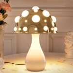 Maoyong lampe champignon led tactile veilleuse vintage chevet chambre salon lampe table moderne clairage ...