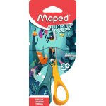 Maped - ciseaux vivo 12 cm jungle fever pour enfants � bouts ronds - coloris assortis jaune ou rose