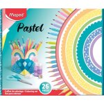 Maped - coffret coloriage 26 pices pour enfants 12 crayons de couleur 10 feutres 1 ciseau 1 taille - ...