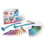 Feutres arographes - maped - blow pen art - 24 couleurs - effet arographe - pour enfants  partir de ...