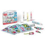 Stickers gel - maped creativ - coffret stickers - color�s - pour enfants � partir de 3 ans - mixte
