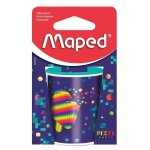 Taille - crayons - maped - pixel party - 2 trous - rservoir mtal - design retro gaming