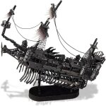 Maquette 3d en m�tal piececool - abyssal ghost bateau pirate diy