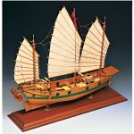 Maquette bateau en bois : jonque chinoise