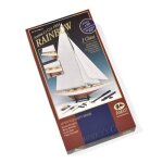 Maquette bateau en bois avec outils : rainbow